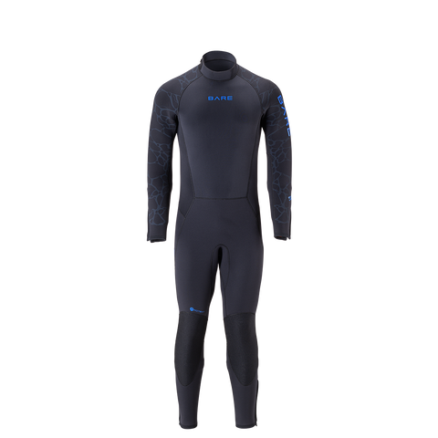 Bare 5mm Velocity Ultra 2.0 Men's Full Wetsuit Blue