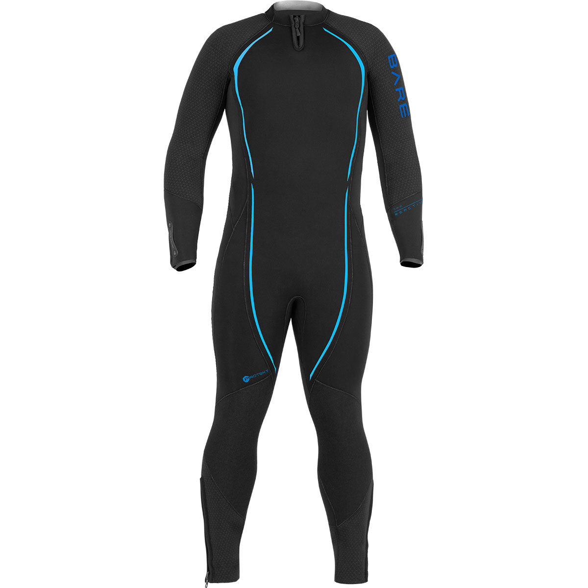 Bare 7mm Reactive Men's Full Wetsuit Blue