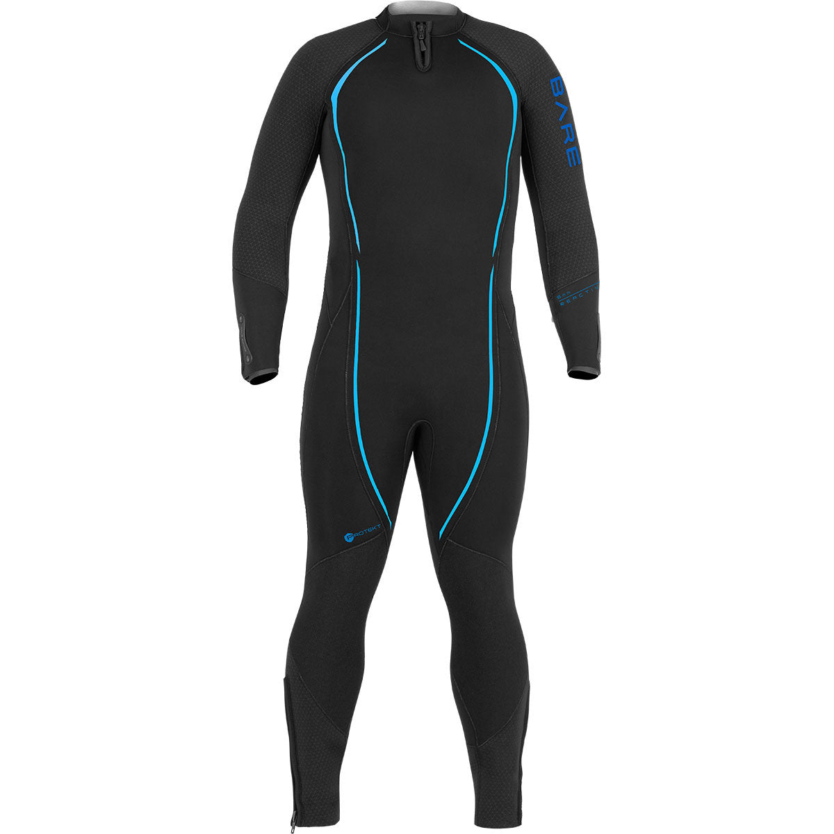 Bare 5mm Reactive Men's Full Wetsuit Blue