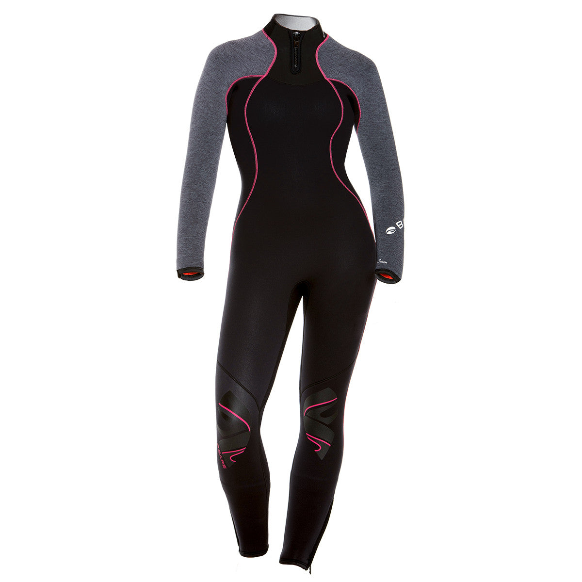 Bare 3/2mm Nixie Ultra Women's Full Wetsuit Grey-Heather