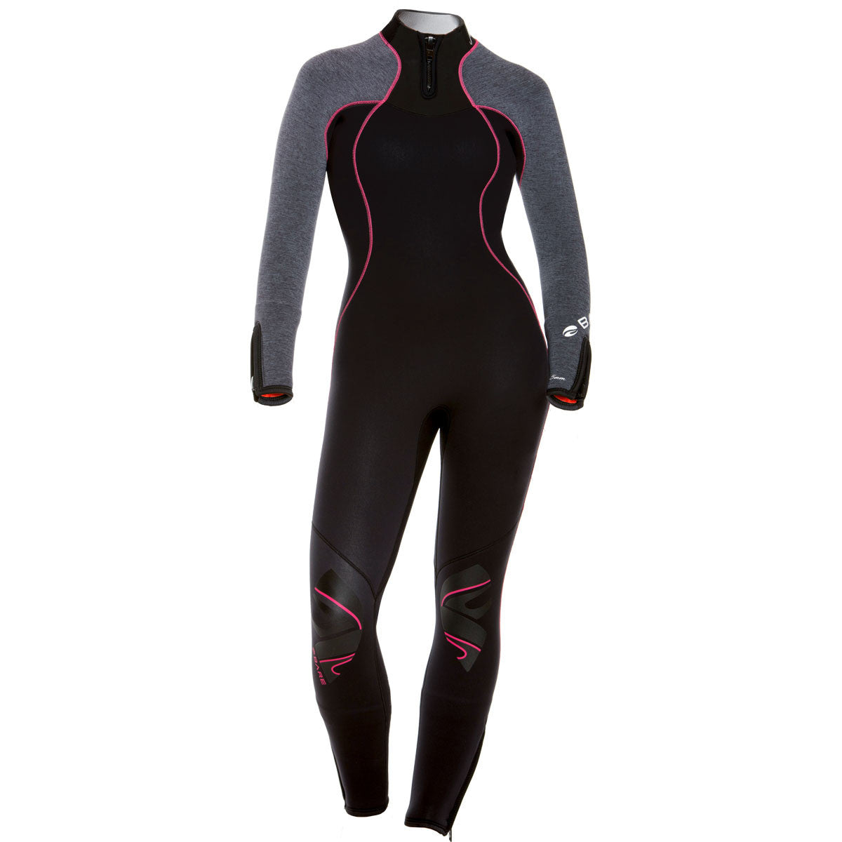 Bare 7mm Nixie Ultra Women's Full Wetsuit Grey-Heather
