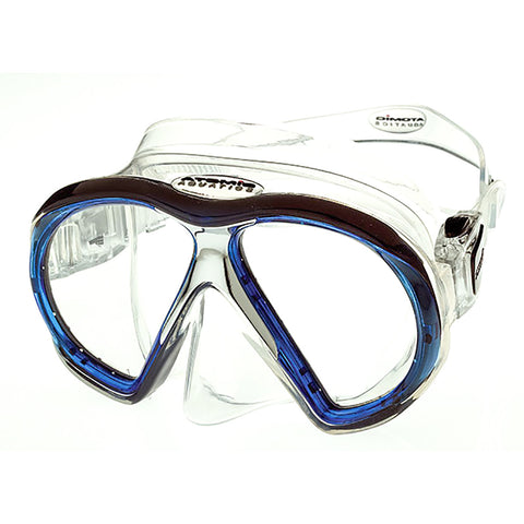 Atomic Aquatics SubFrame Dive Mask Clear/Blue