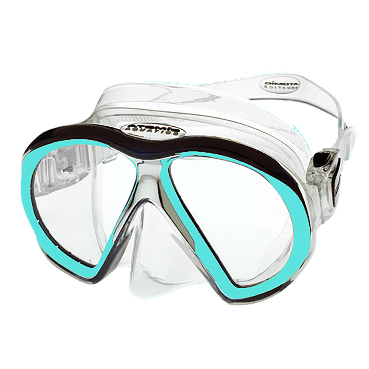 Atomic Aquatics SubFrame Dive Mask Clear/Aqua