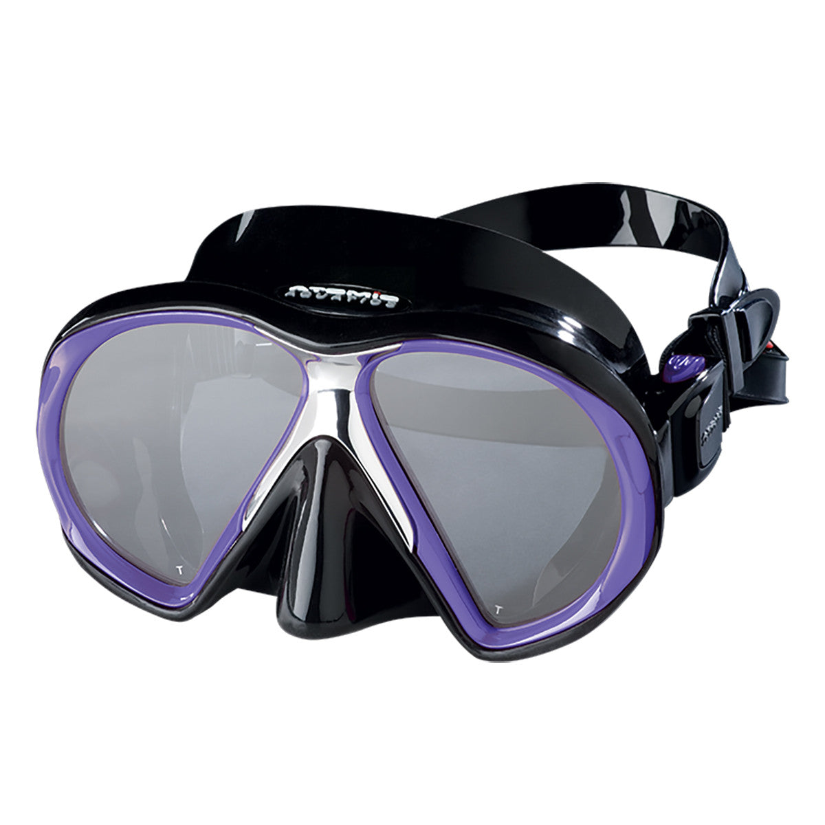 Atomic Aquatics SubFrame Dive Mask Black/Purple