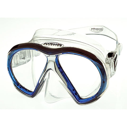 Atomic Aquatics SubFrame Dive Mask Clear/Blue