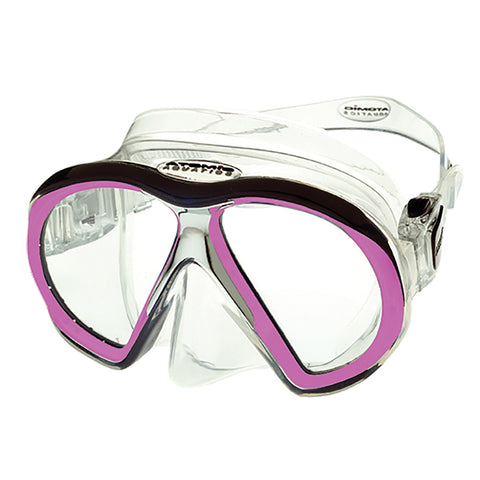 Atomic Aquatics SubFrame Dive Mask Clear/Pink