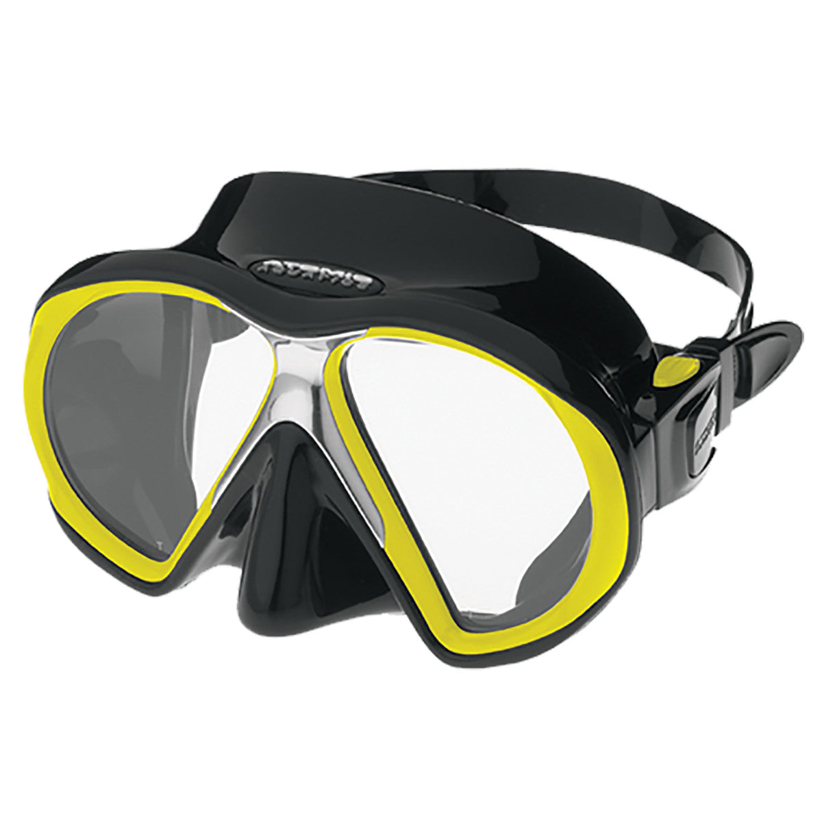Atomic Aquatics SubFrame Dive Mask Black/Yellow