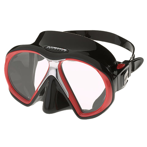 Atomic Aquatics SubFrame Dive Mask Black/Red