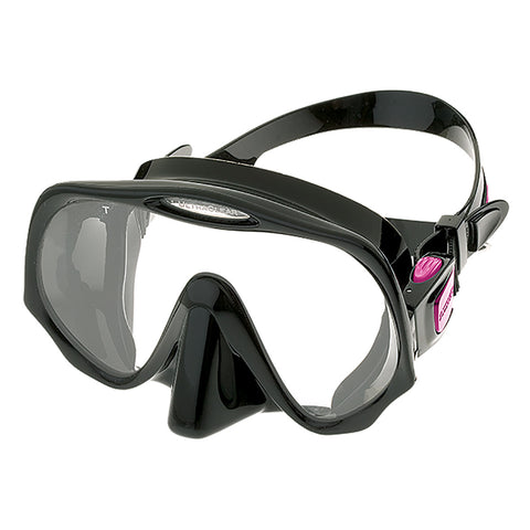 Atomic Aquatics Frameless Dive Mask Black/Pink