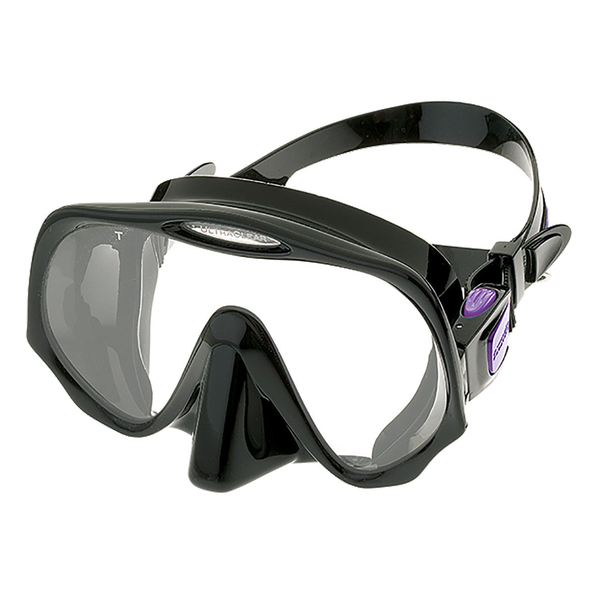 Atomic Aquatics Frameless Dive Mask Black/Purple