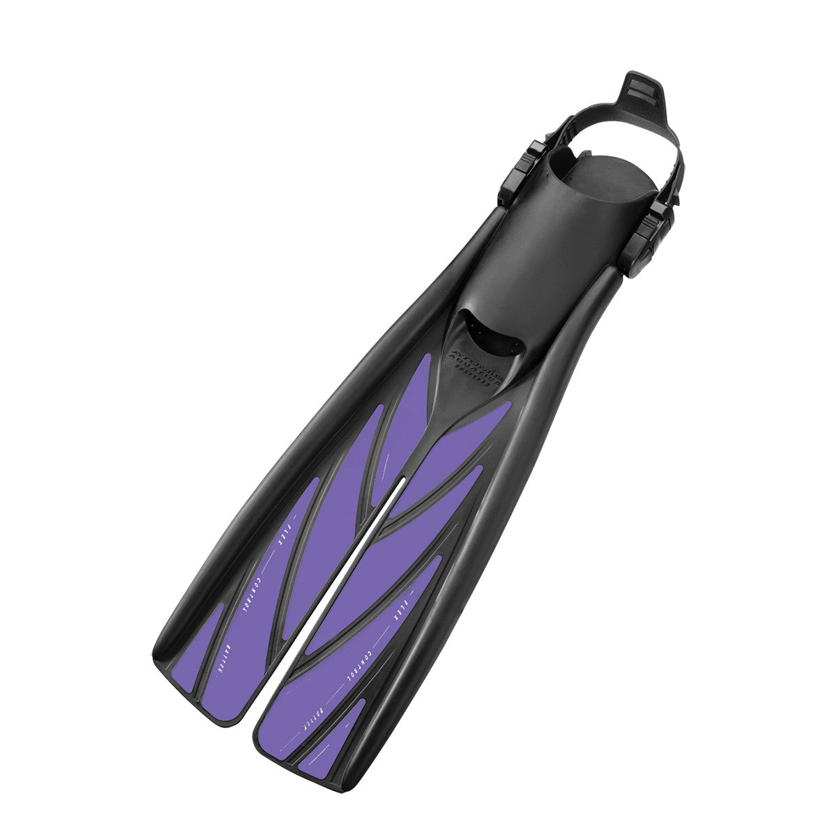 Atomic Aquatics Splitfin Full Foot Fins Purple
