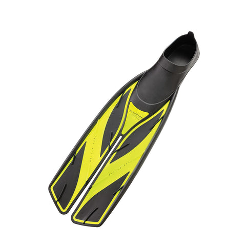 Atomic Aquatics Splitfin Full Foot Fins Yellow