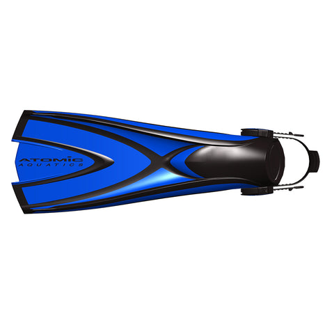 Atomic Aquatics X1 Bladefin Open Heel Fins Blue