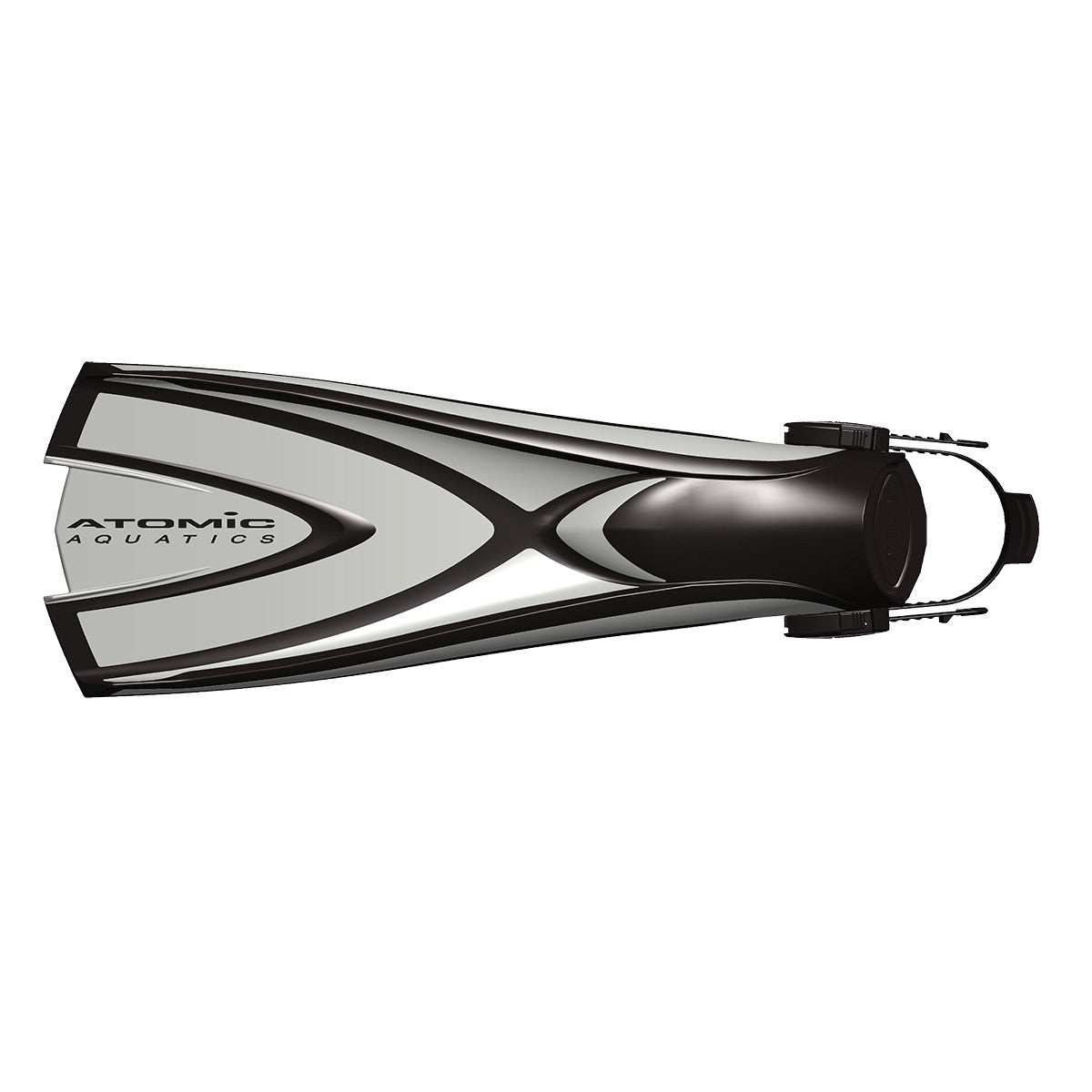 Atomic Aquatics X1 Bladefin Open Heel Fins Silver
