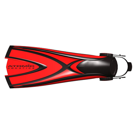 Atomic Aquatics X1 Bladefin Open Heel Fins Red