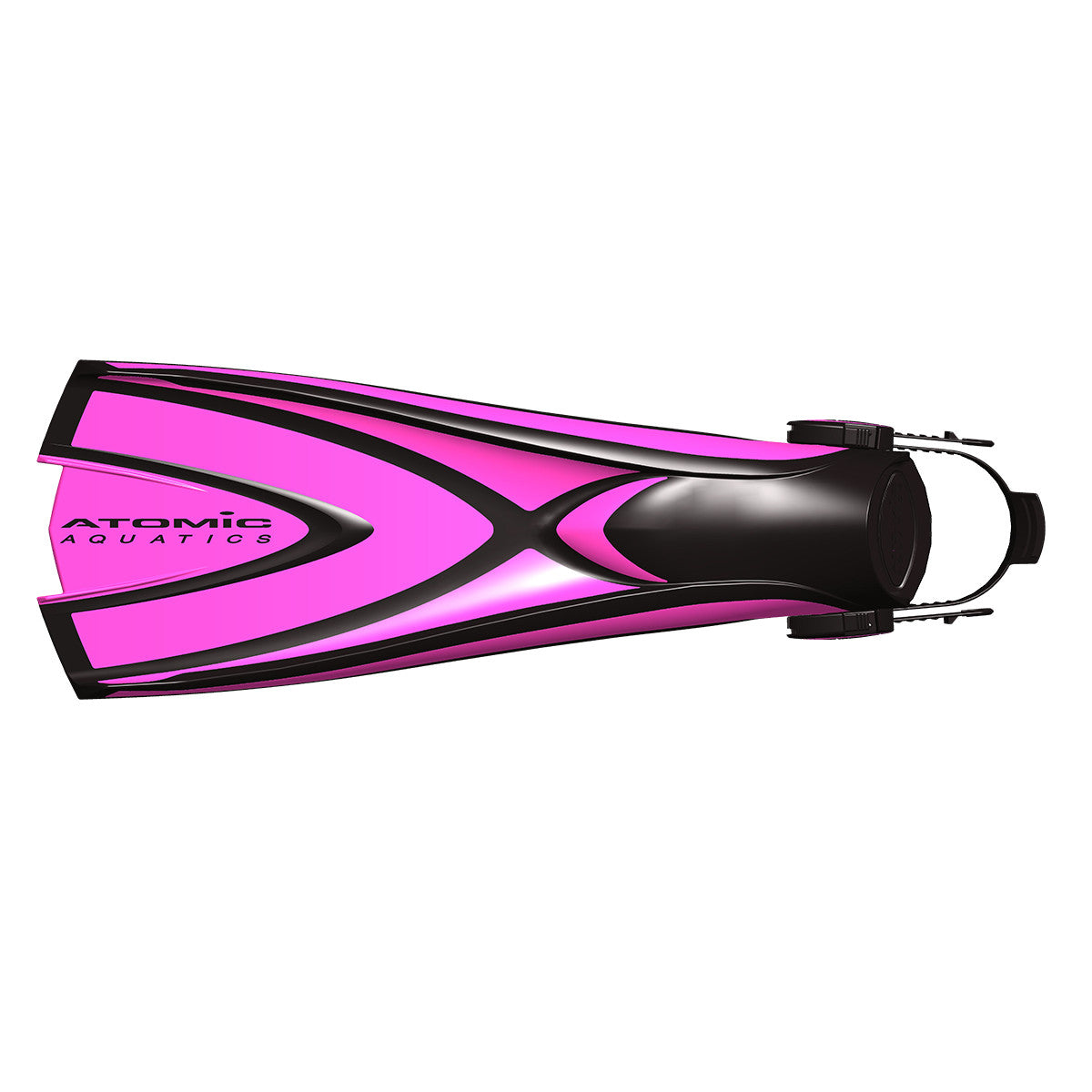 Atomic Aquatics X1 Bladefin Open Heel Fins Pink