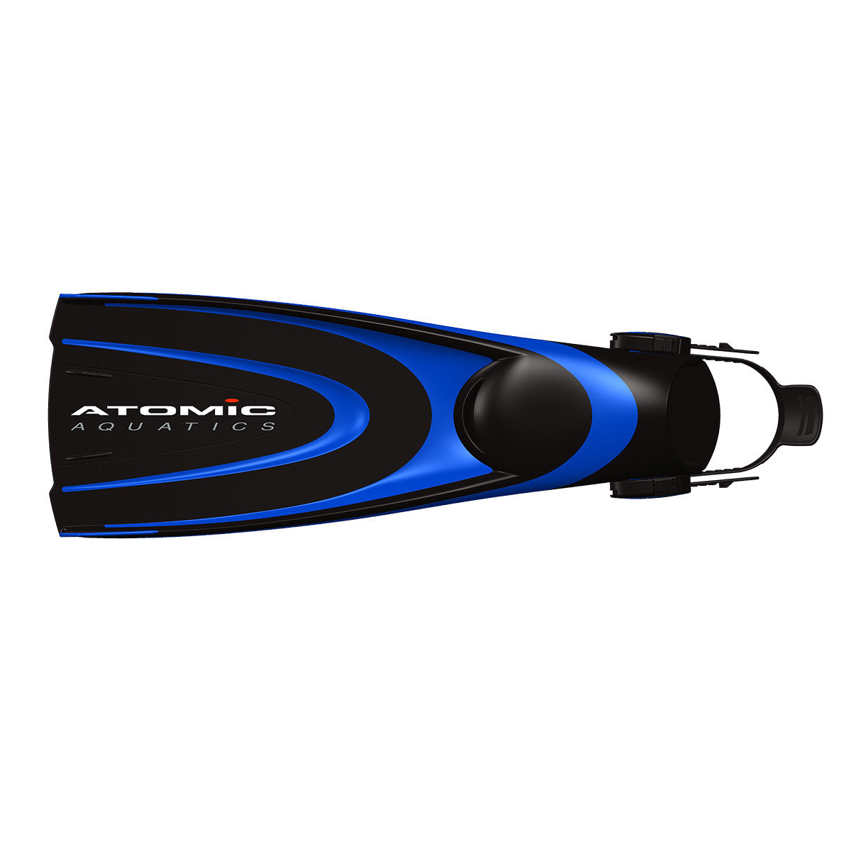 Atomic Aquatics Bladefin Open Heel Fins Blue