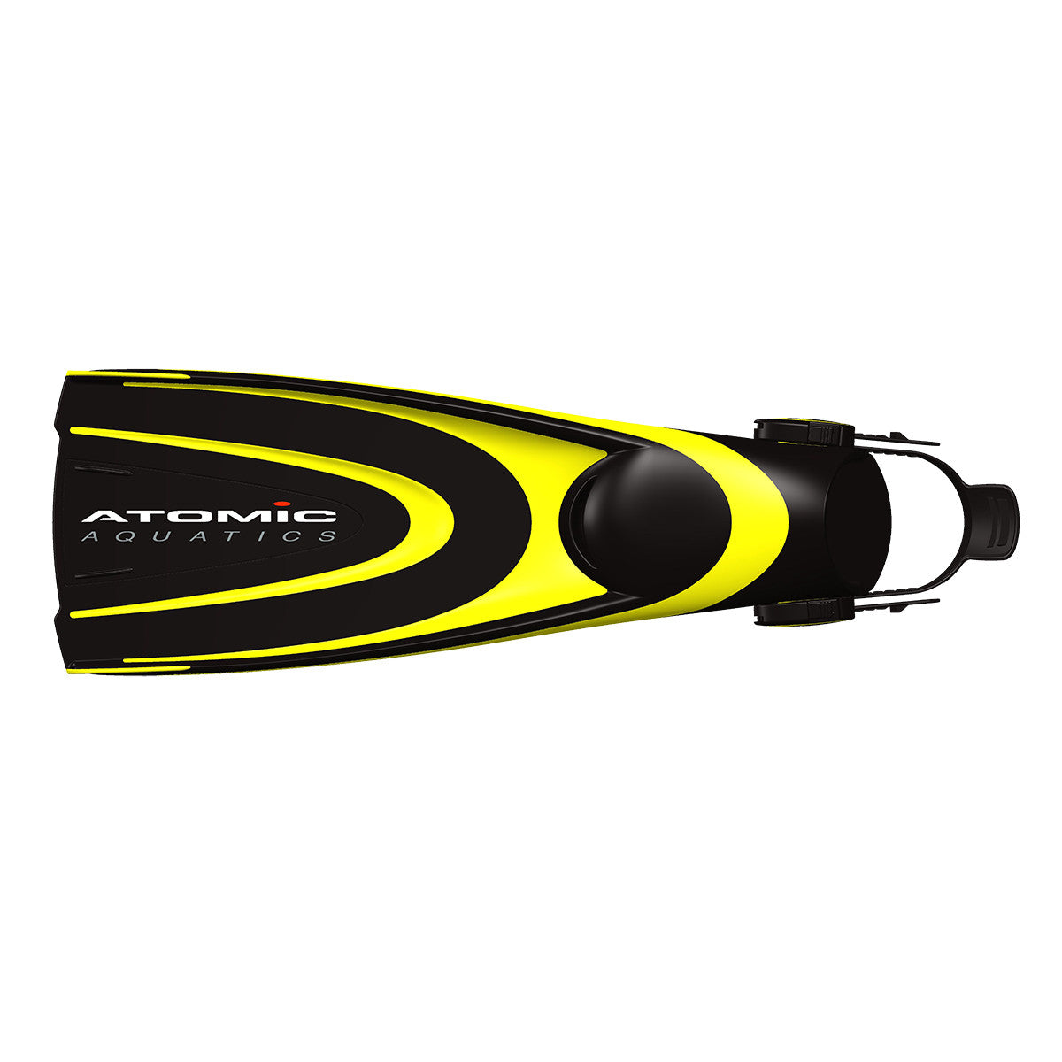 Atomic Aquatics Bladefin Open Heel Fins Yellow
