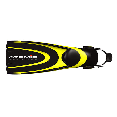 Atomic Aquatics Bladefin Open Heel Fins Yellow