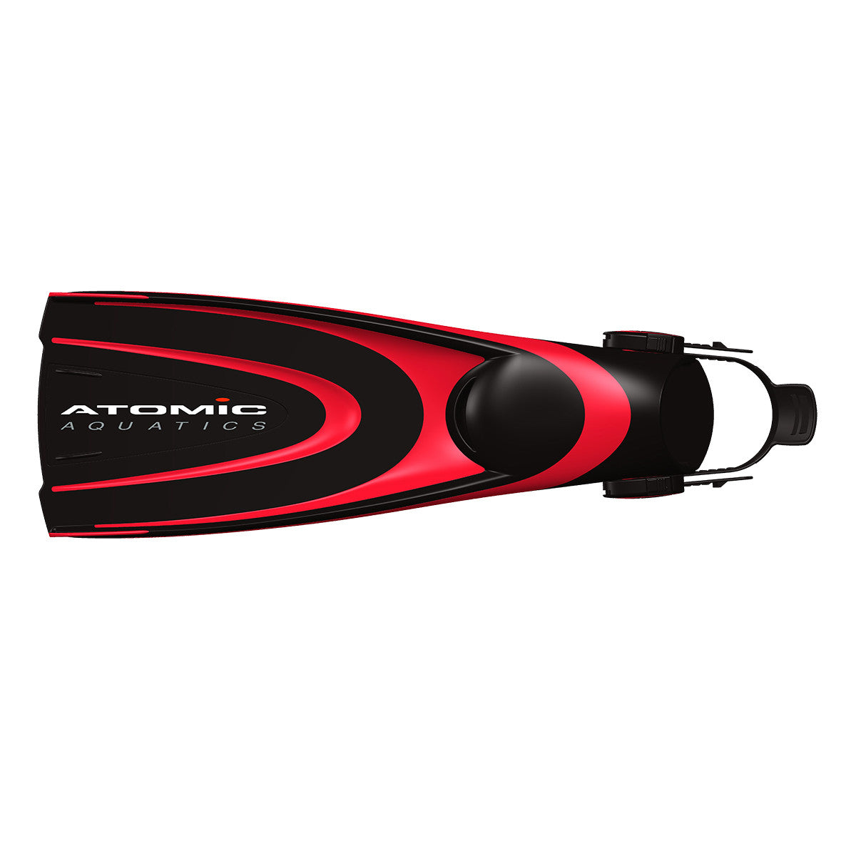 Atomic Aquatics Bladefin Open Heel Fins Red