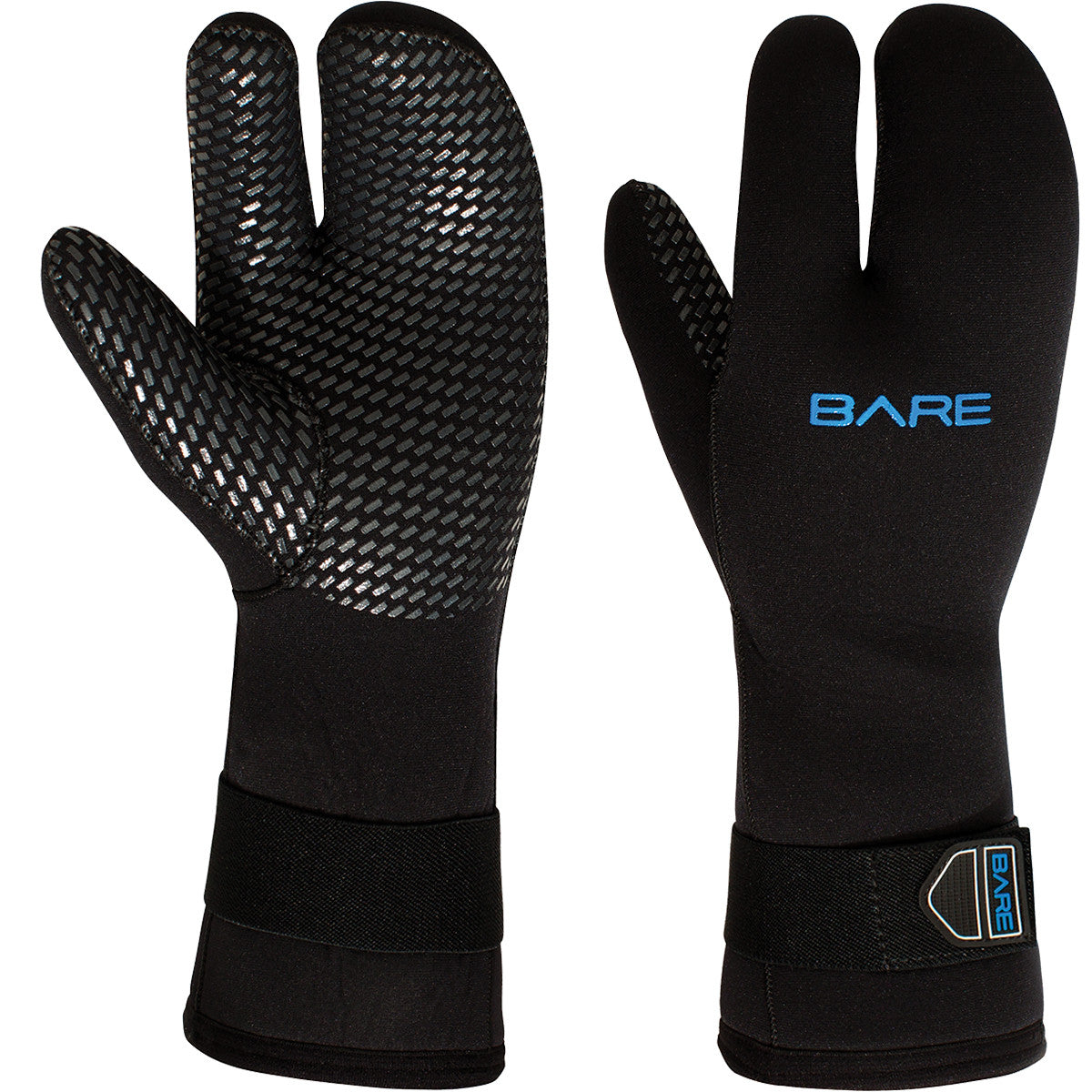 Bare 7mm Three-Finger Mitt