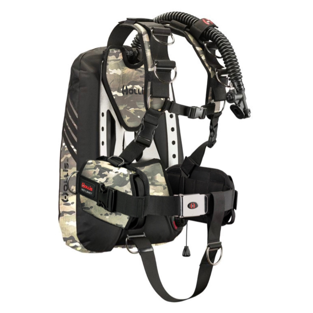 Hollis Crib Custom BCD Single Tank ST 22 Lb With Elite 2 Harness | Diving Sports Canada | Vancouver