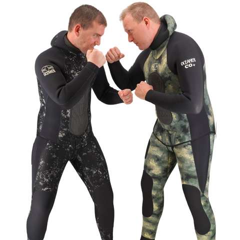 Oceaner Black Rockfish Yamamoto 7 mm Full Wetsuit