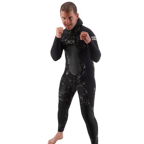 Oceaner Black Rockfish Yamamoto 7 mm Full Wetsuit