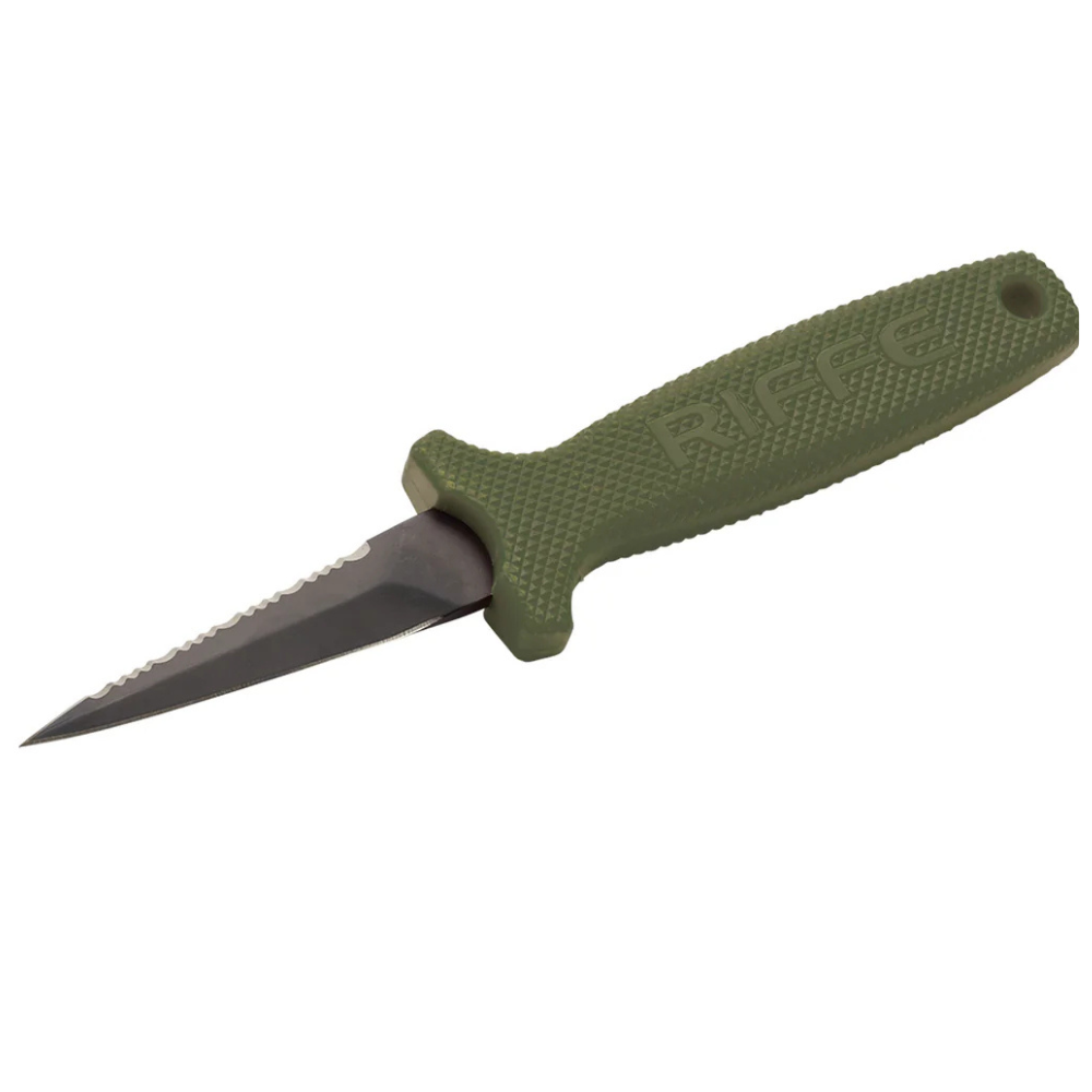 Riffe EDC (Every Day Carry) 3.5 Knife Army Green | Diving Sports Canada | Vancouver