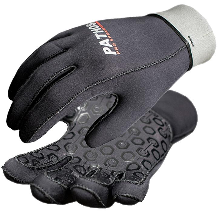 Pathos 3mm Black Metalite Gloves
