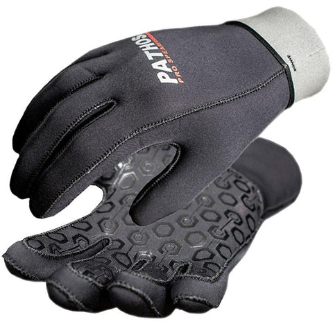 Pathos 3mm Black Metalite Gloves