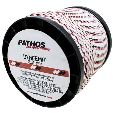 Pathos Dyneema Cord 2mm White 50m