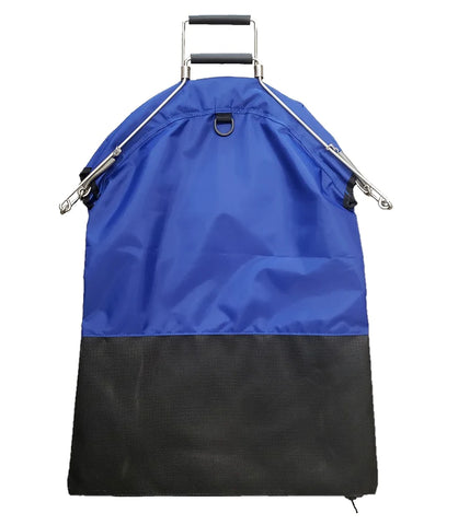 Spear Pro Heavy Duty One Handed Lobster Bag With Zipper 20"x25" Blue