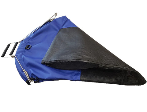 Spear Pro Heavy Duty One Handed Lobster Bag With Zipper 20"x25" Blue