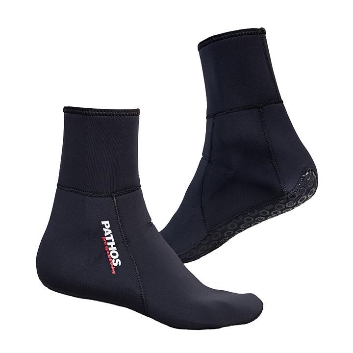 Pathos 5mm Black Metalite Socks