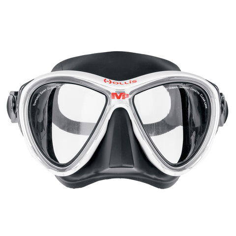 Hollis M-3 Dive Mask White/Black