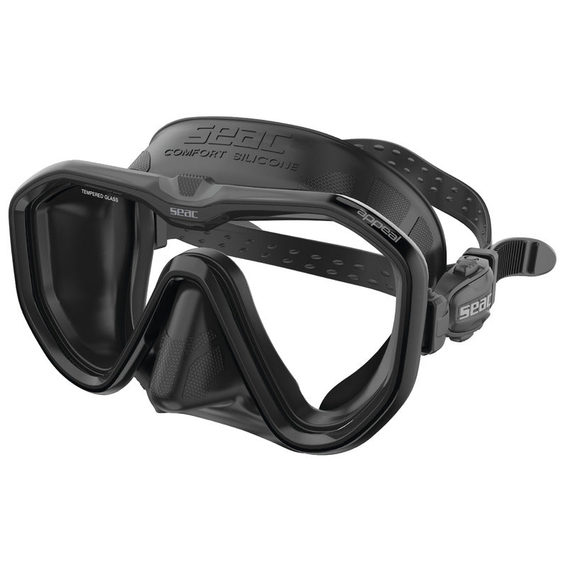 Seac Appeal Dive Mask Asian Fit Black