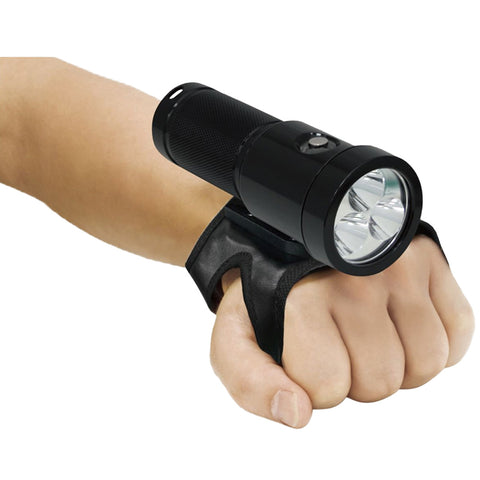 Bigblue 2900 Lumens Narrow Beam Technical Dive Light Black