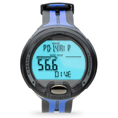 Cressi Leonardo 2.0 Wrist Computer Blue