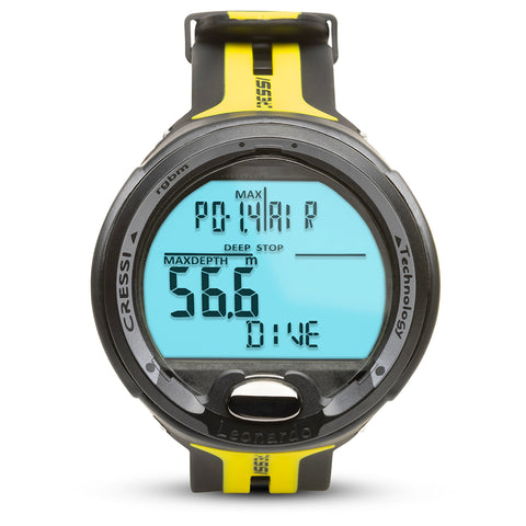 Cressi Leonardo 2.0 Wrist Computer Yellow