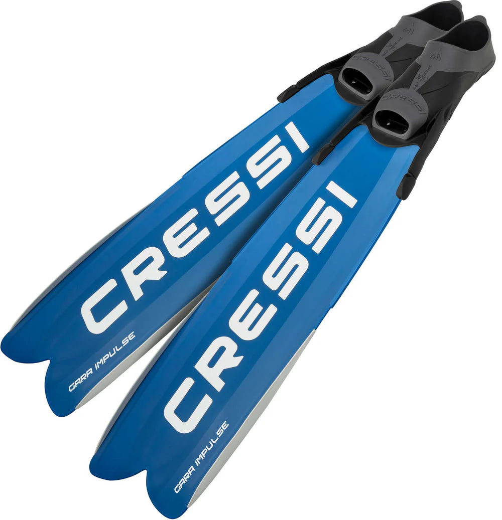 Cressi Gara Turbo Impulse Freediving Fins Blue