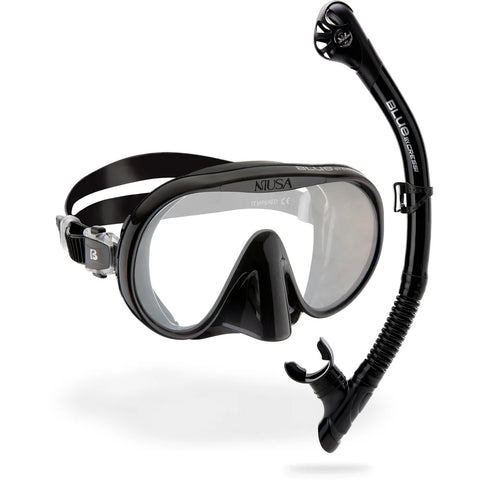 Cressi Musa & Scilla Snorkelling Combo Black