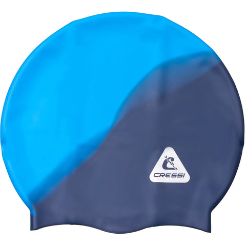 Cressi Swift Adult Swim Cap Navy/Blue