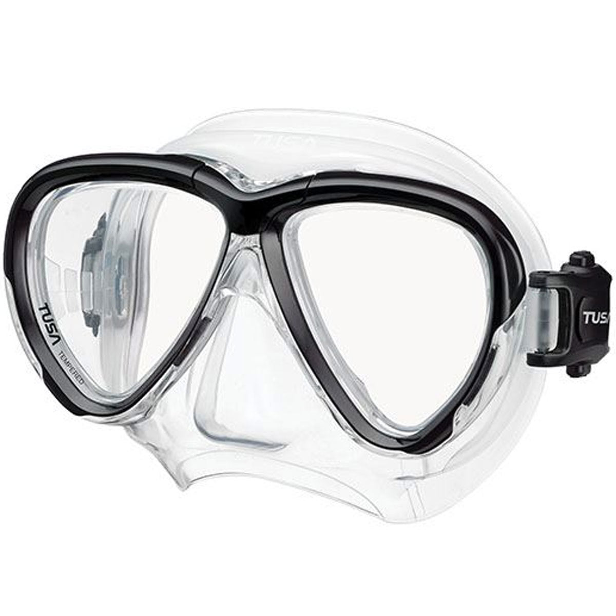 Tusa Intega Mask Clear/Black