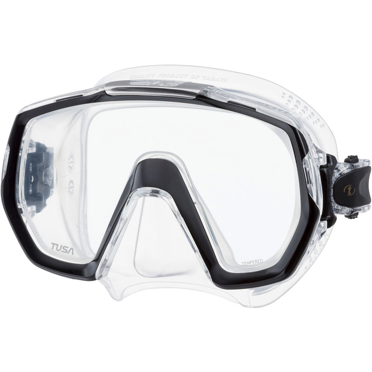 Tusa Freedom Elite Mask Clear/Black