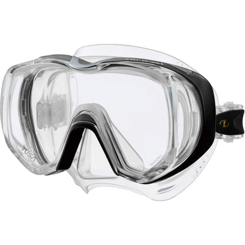 Tusa Freedom Tri-Quest Mask Clear/Black