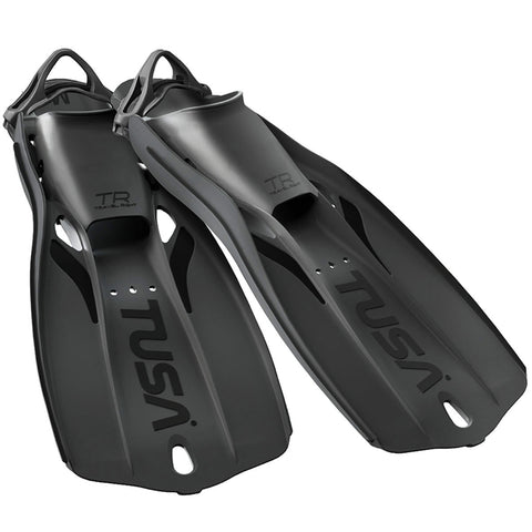 TUSA Travel Right Fins Black