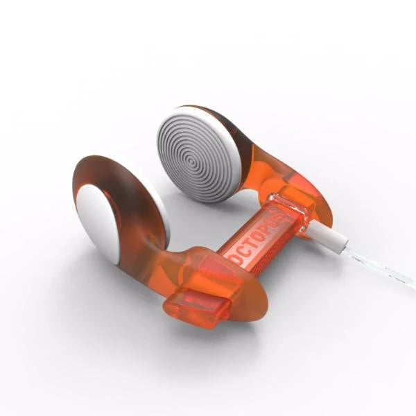 Octopus Freediving Nose Clip Classic Transparent Orange