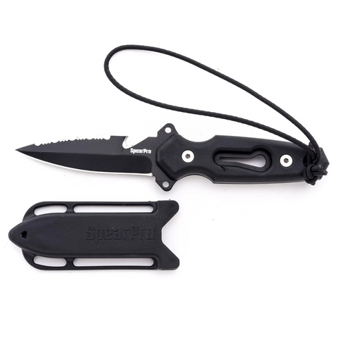 Spear Pro Ranger Dagger 3.5" Teflon Black
