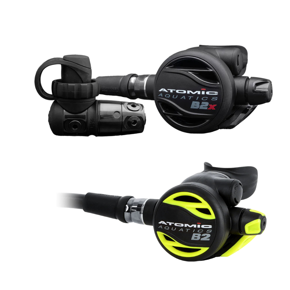 Atomic Aquatics B2x Regulator B2 Octo Regulator Set | Diving Sports Canada | Vancouver
